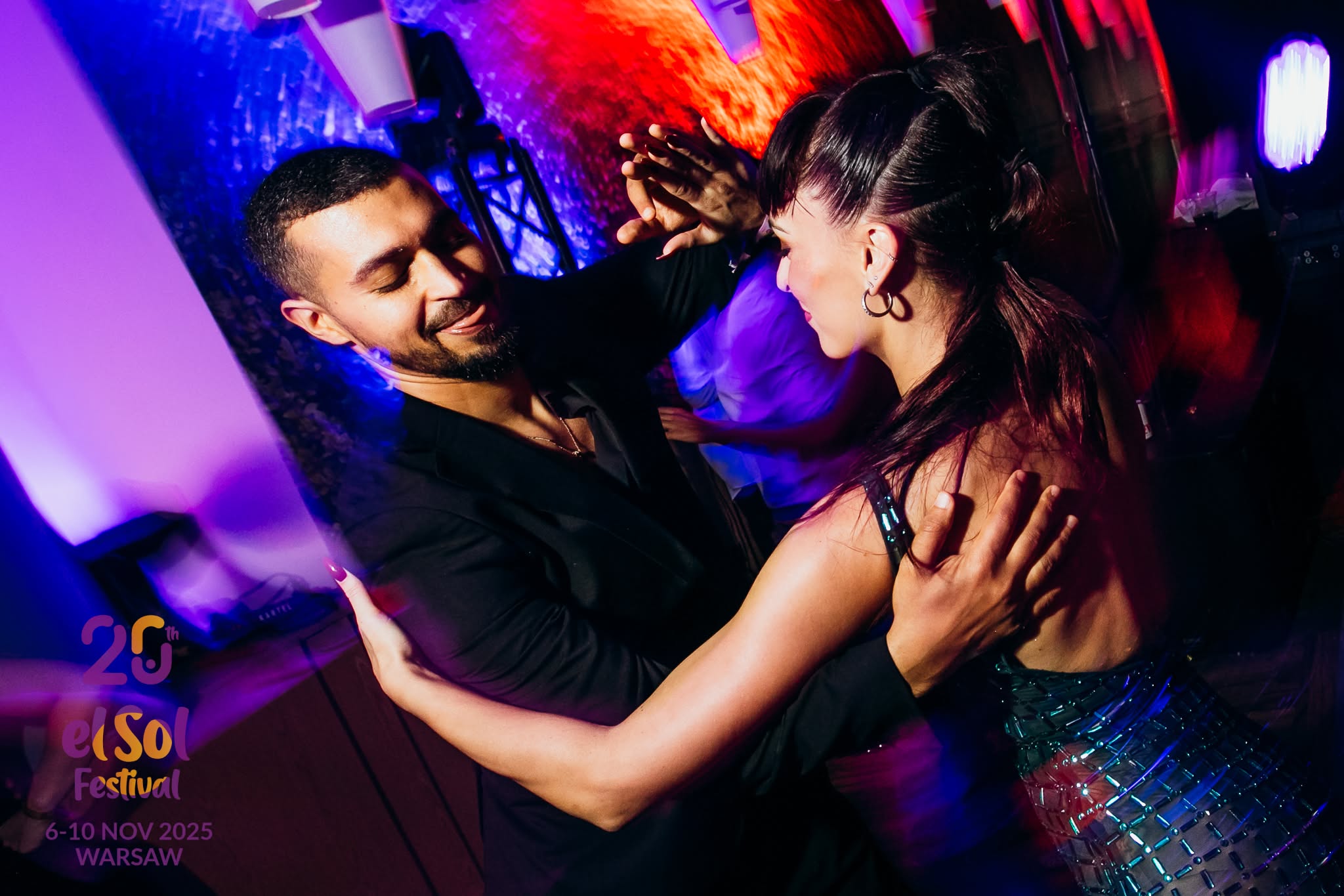 Night party on one of the El Sol dance floors